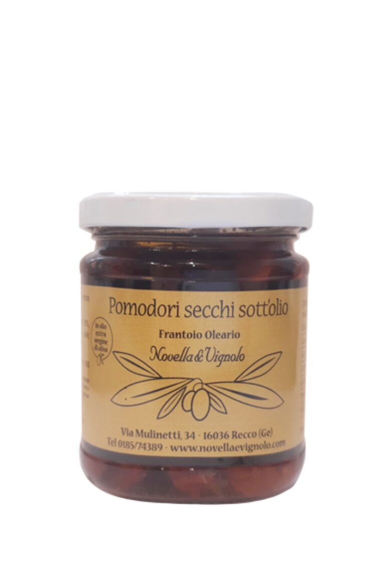 Pomodori Secchi Sottolio Extra Vergine Doliva Novella E Vignolo